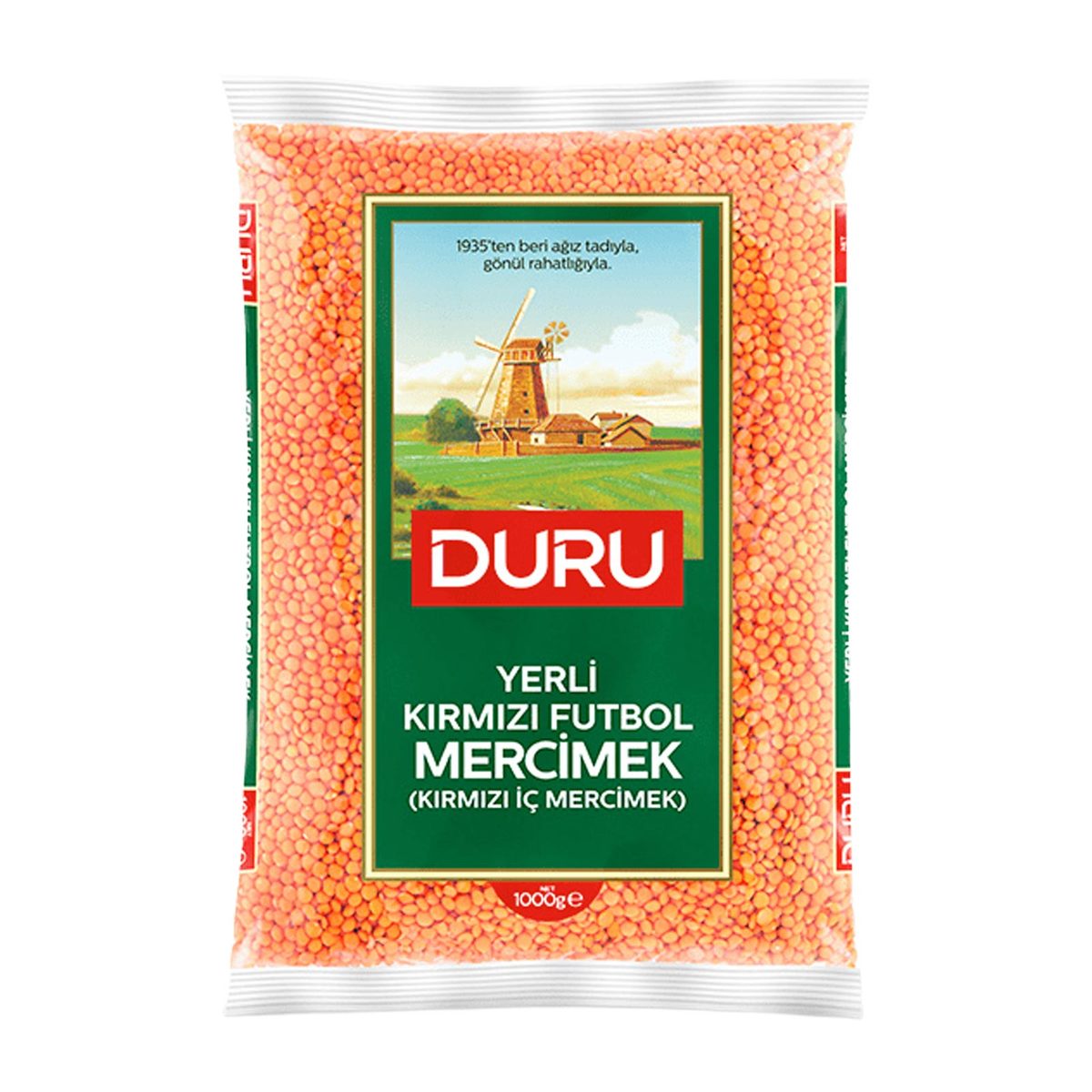 Duru Kırmızı Mercimek 1 kg Duru Kırmızı Mercimek — 1 kg